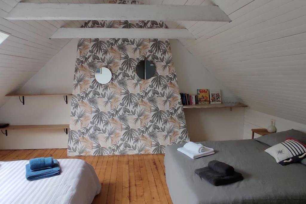 Maison De Pecheur Bord De Mer Bois Et Pierre 6-8 Pers Plobannalec-Lesconil Экстерьер фото