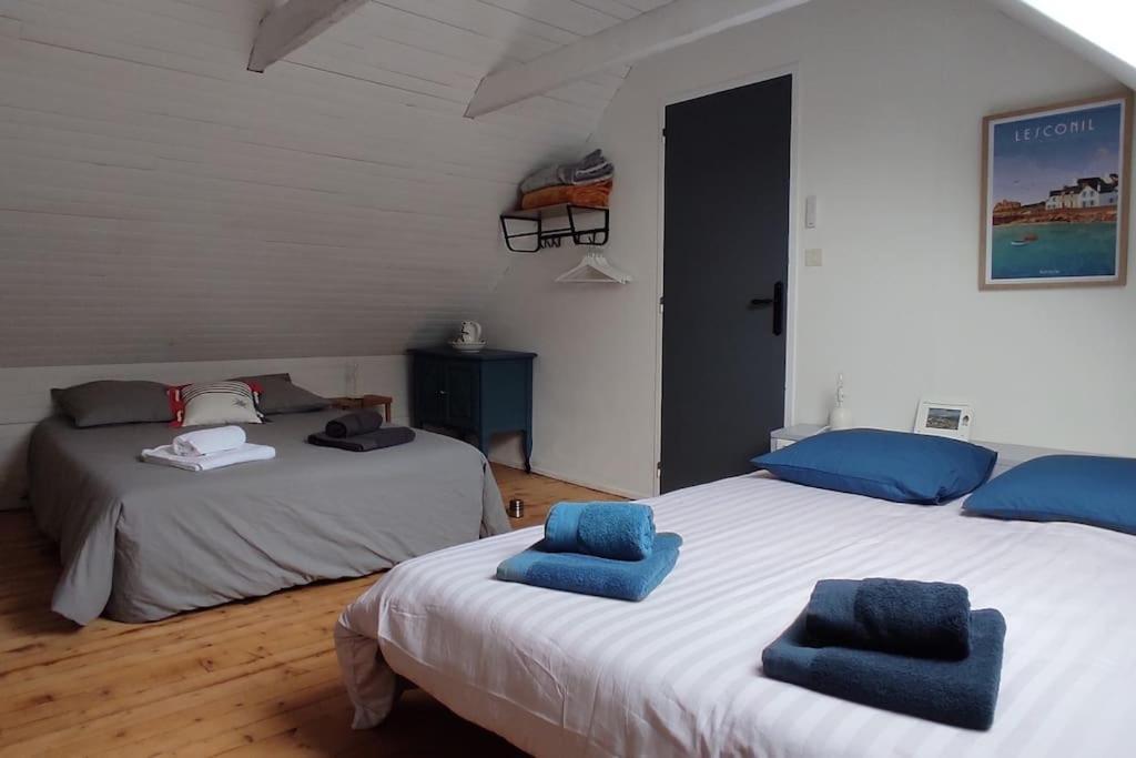 Maison De Pecheur Bord De Mer Bois Et Pierre 6-8 Pers Plobannalec-Lesconil Экстерьер фото