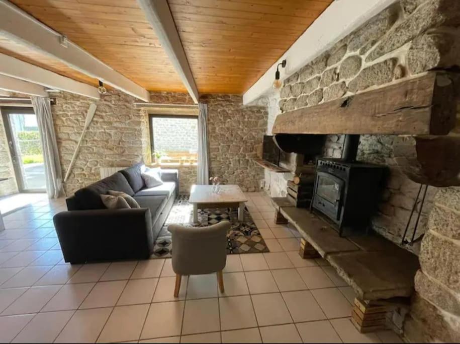 Maison De Pecheur Bord De Mer Bois Et Pierre 6-8 Pers Plobannalec-Lesconil Экстерьер фото