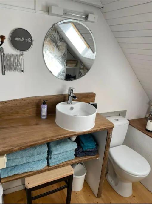 Maison De Pecheur Bord De Mer Bois Et Pierre 6-8 Pers Plobannalec-Lesconil Экстерьер фото